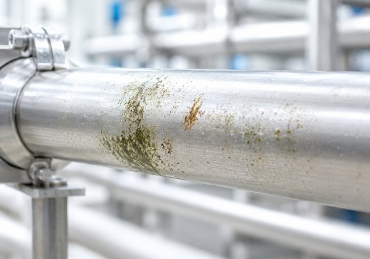 Microbially induced corrosion MIC